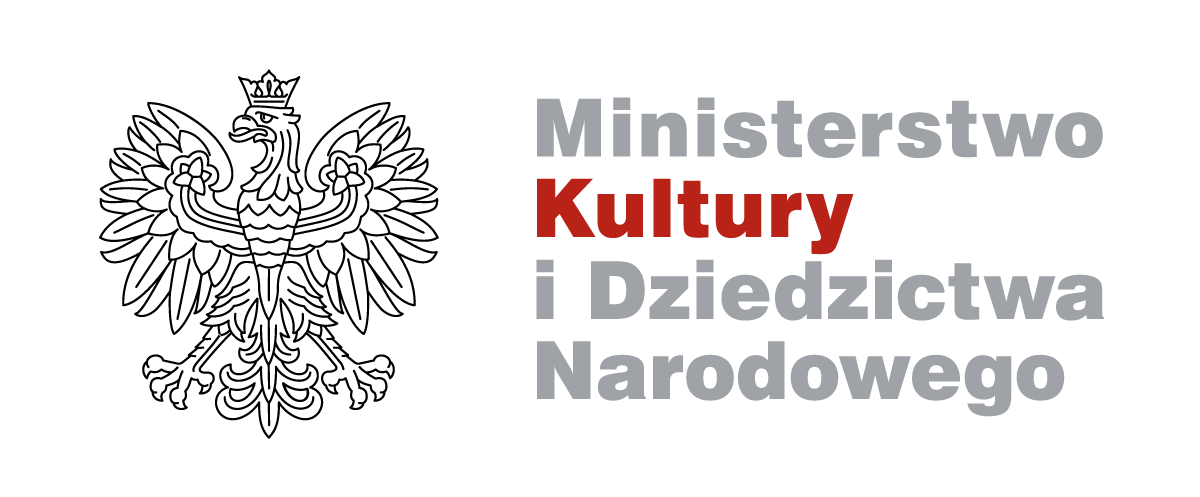 Logo Ministesterstwa Kultury i Dziedzictwa Narodowego