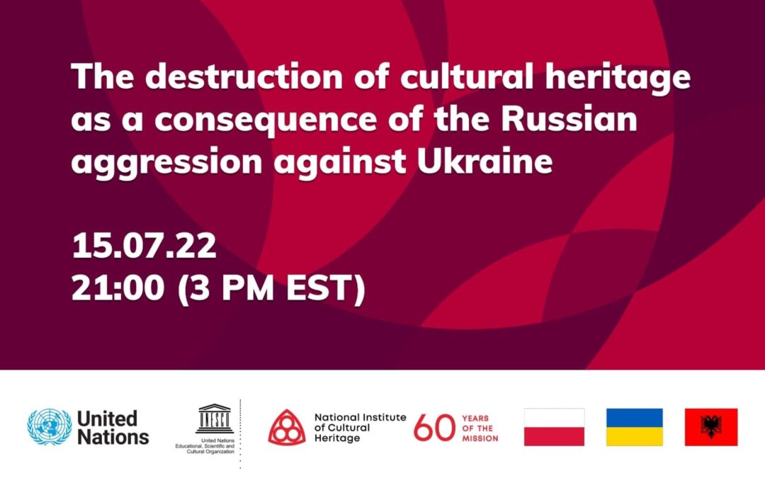 Spotkanie Rady Bezpieczeństwa ONZ poświęcone zniszczeniom dziedzictwa kulturowego Ukrainy