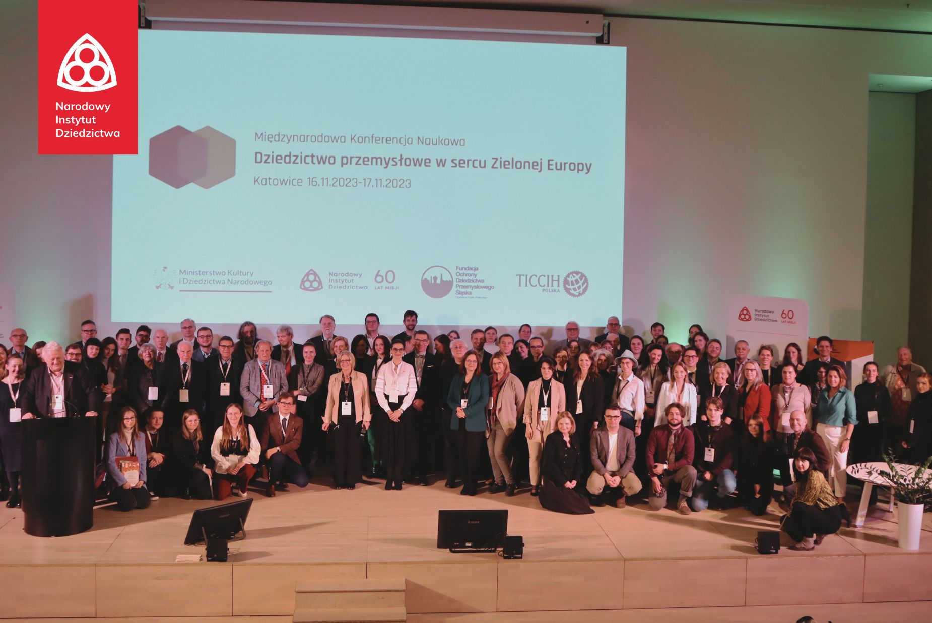 uczestnicy konferencji naukowej Dziedzictwo przemysłowe w sercu Zielonej Europy