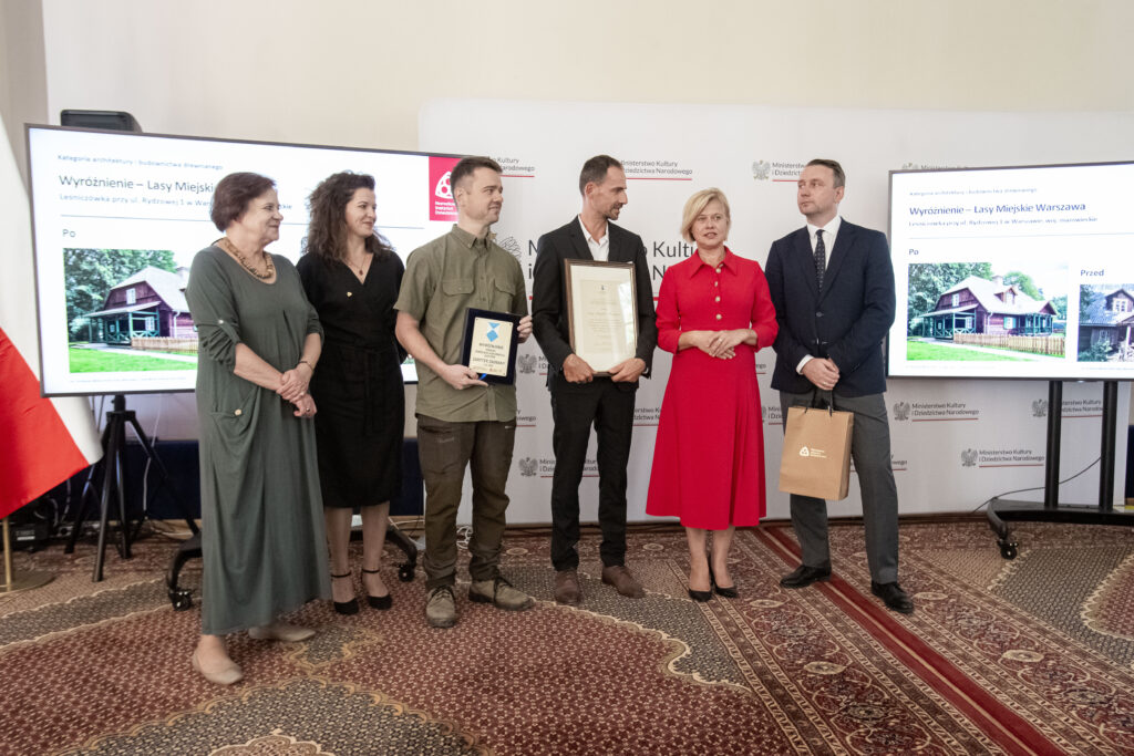 Wyróżnienie w kategorii architektury i budownictwa drewnianego - Lasy Miejskie - Warszawa, fot. Magda Starowieyska