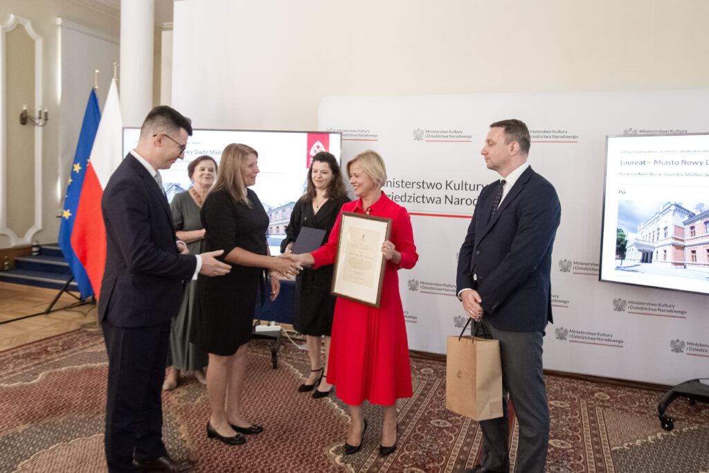 Laureat w kategorii utrwalenia wartości zabytkowej obiektu - Miasto Nowy Dwór Mazowiecki, fot. Magda Starowieyska