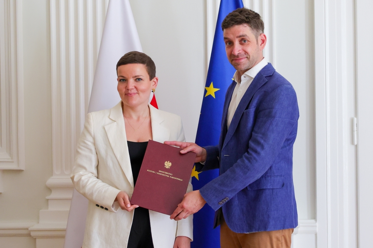 Michał Krasucki został powołany na p.o. dyrektora Narodowego Instytutu Dziedzictwa, fot. Danuta Matloch/MKiDN